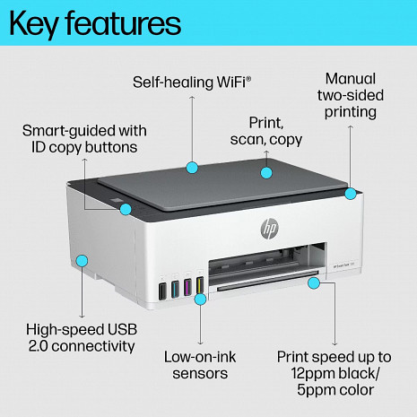 Multifunkcionālais printeris Smart Tank 580 1F3Y2A#671