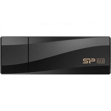 USB zibatmiņa Silicon Power USB Flash Drive Blaze Series B07 16 GB, Type-A USB 3.2 Gen 1, Black SP016GBUF3B07V1K