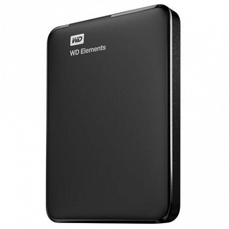 Cietais disks External HDD|WESTERN DIGITAL|Elements Portable|2TB|USB 3.0|Colour Black|WDBU6Y0020BBK-WESN WDBU6Y0020BBK-WESN