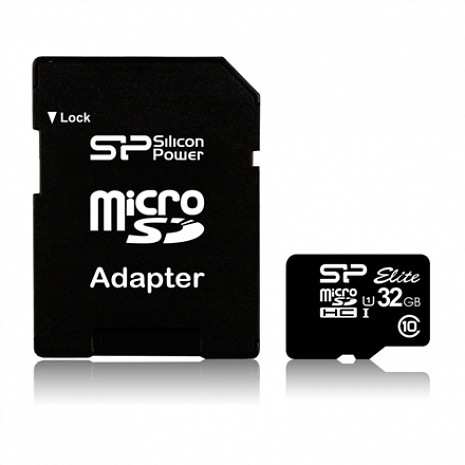 Карта памяти Silicon Power Elite 8GB microSDHC UHS-I 8GB GB, Micro SDHC, Flash memory class Class 10, SD SP008GBSTHBU1V10SP