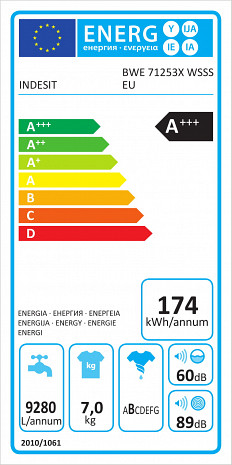 Стиральная машина  BWE 71253X WSSS EU