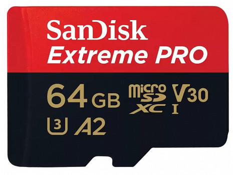 Карта памяти MEMORY MICRO SDXC 64GB UHS-I/W/A SDSQXCU-064G-GN6MA SANDISK SDSQXCU-064G-GN6MA