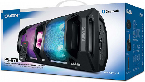 Skaņas sistēma  PS-670 Black