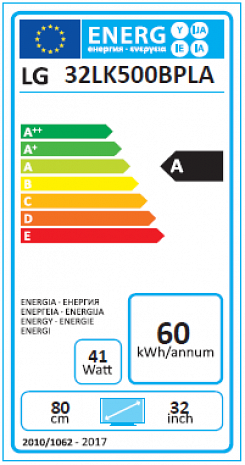 LED Televizors 32LK500BPLA 32LK500BPLA