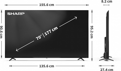 QLED Televizors  70HP5265E