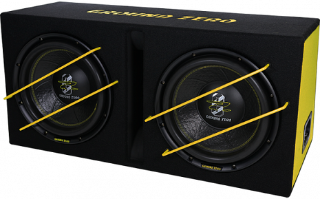 Автосабвуфер  GZIB 2.12SPL
