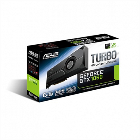 Grafiskā karte NVIDIA, 6 GB, GeForce GTX 1060 TURBO-GTX1060-6G