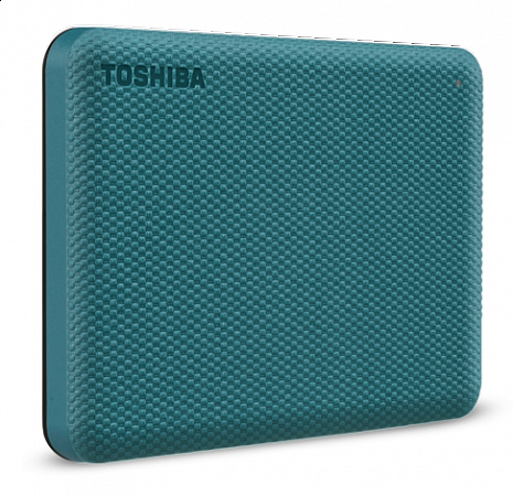 Cietais disks Toshiba Canvio Advance HDTCA20EG3AA 2000 GB, 2.5 ", USB 3.2 Gen1, Green HDTCA20EG3AA