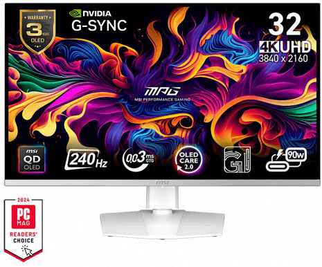 QD-OLED monitors  MPG 321URXW QD-OLED