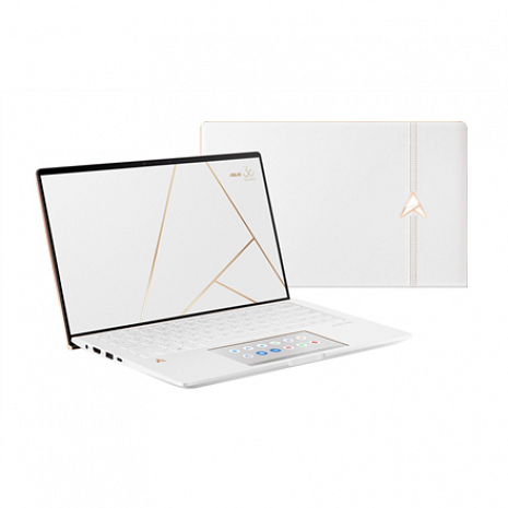 Ноутбук Zenbook UX334FL-A4021R White, 13.3 ", FHD, 1920 x 1080 pixels, Glare, Intel Core i7, i7-8565U 90NB0MW5-M00860