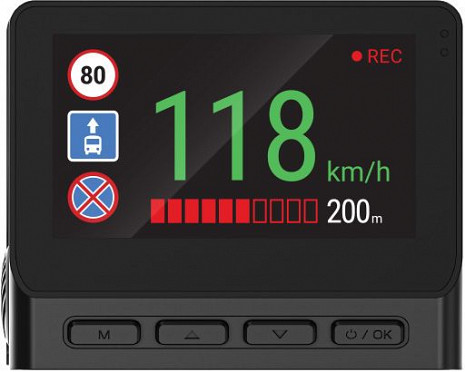 Auto video reģistrators RS984 GPS RS984 GPS