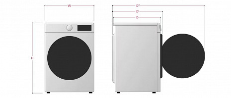 Veļas mašīna  F4DR913P3WA