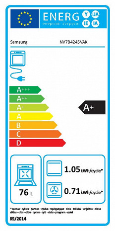 Cepeškrāsns  NV7B4245VAK/U3