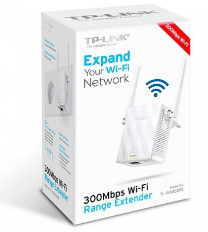 Wi-Fi Bezvadu tīkla pārklājuma paplašinātājs  TL-WA855RE