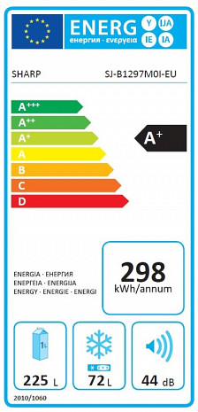 Холодильник  SJ-B1297M0I-EU