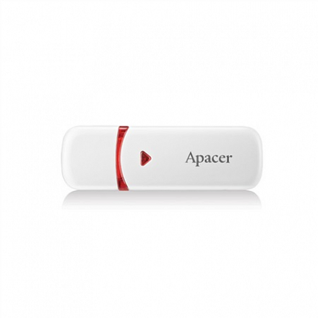 USB zibatmiņa APACER USB2.0 Flash Drive AH333 16GB White RP AP16GAH333W-1