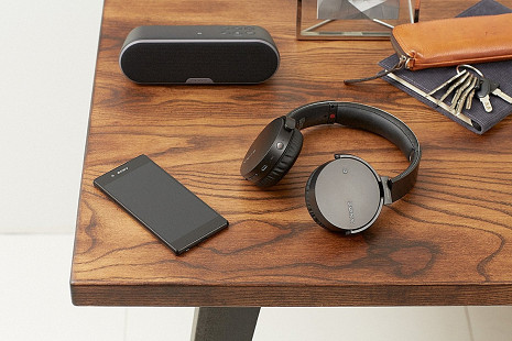 Bluetooth bezvadu austiņas  MDRXB650BTB.CE7
