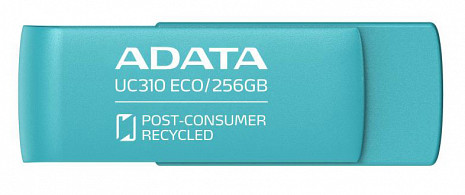 USB zibatmiņa MEMORY DRIVE FLASH USB3.2 256G/GREEN UC310E-256G-RGN ADATA UC310E-256G-RGN
