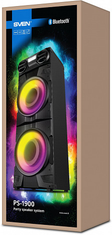 Skaņas sistēma ar karaoke PS-1900 PS-1900 Black