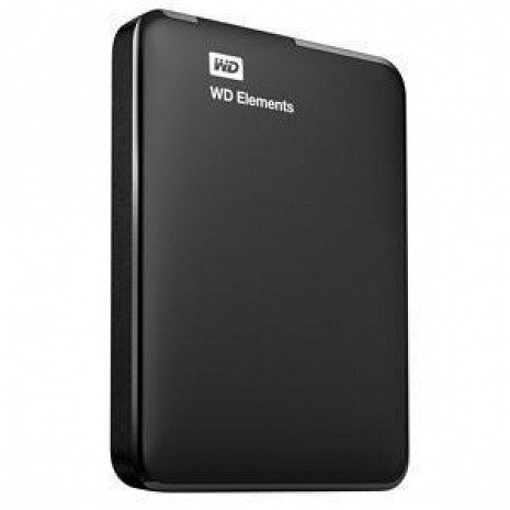 Cietais disks External HDD|WESTERN DIGITAL|Elements Portable|4TB|USB 3.0|Colour Black|WDBU6Y0040BBK-WESN WDBU6Y0040BBK-WESN