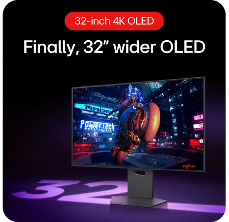 OLED monitors  32GS95UV-B
