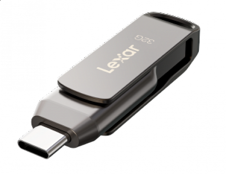 USB zibatmiņa MEMORY DRIVE FLASH USB3.1 32GB/D400 LJDD400032G-BNQNG LEXAR LJDD400032G-BNQNG