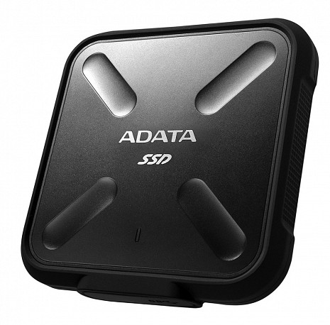 Cietais disks ADATA External SSD SD700 512 GB, USB 3.1, Black ASD700-512GU31-CBK
