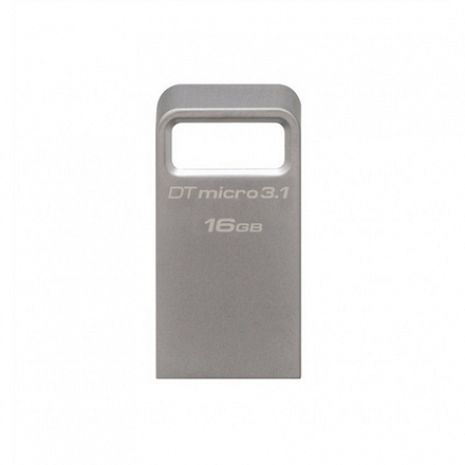 USB zibatmiņa DataTraveler Micro 3.1 16 GB, USB 3.1, Silver DTMC3/16GB