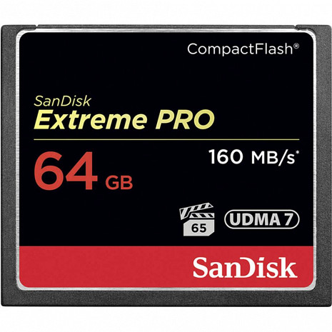 Atmiņas karte MEMORY COMPACT FLASH 64GB/SDCFXPS-064G-X46 SANDISK SDCFXPS-064G-X46