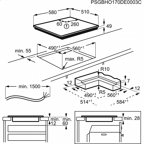 Plīts virsma  IKB64413IB