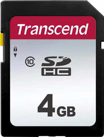 Atmiņas karte MEMORY SDHC 4GB C10/TS4GSDC300S TRANSCEND TS4GSDC300S