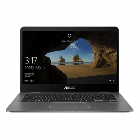 Ноутбук Zenbook Flip UX461FA-E1024T Slate Gray, 14 ", IPS, Touchscreen, FHD, 1920 x 1080 pixels, Gloss, Intel Core i5, i5-8265U 90NB0K11-M00260