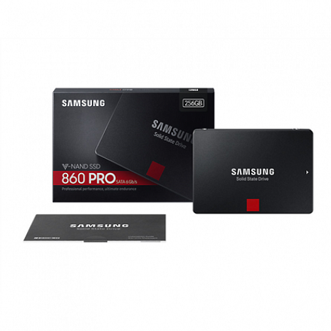 SSD disks 860 PRO 256 GB, SSD form factor 2.5", SSD interface SATA MZ-76P256B/EU