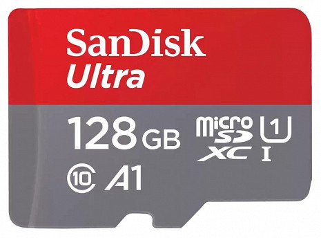 Карта памяти MEMORY MICRO SDXC 128GB UHS-I/W/A SDSQUAB-128G-GN6MA SANDISK SDSQUAB-128G-GN6MA