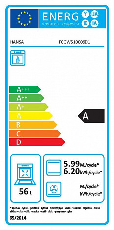 Plīts  FCGW510009D1