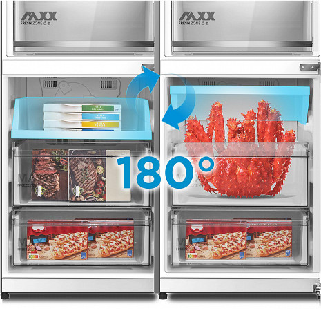 Ledusskapis  MDRB548MME46