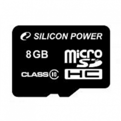 Atmiņas karte SILICON POWER 8GB, MICRO SDHC, CLASS 10 WITHOUT ADAPTER Silicon Power SP008GBSTH010V10