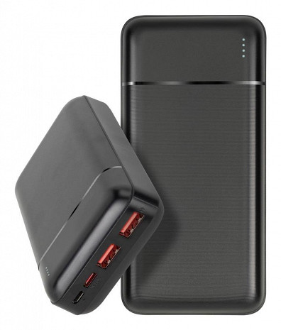 Ārējais akumulators (power bank)  VA2102 BLACK