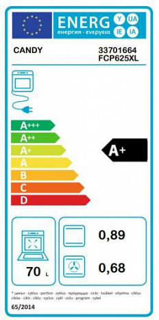 Cepeškrāsns  FCP625XL