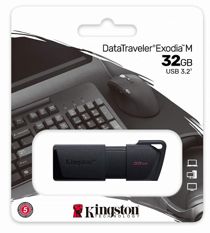 USB zibatmiņa MEMORY DRIVE FLASH USB3.2/32GB DTXM/32GB KINGSTON DTXM/32GB