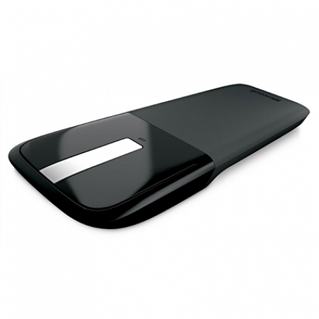 Datorpele RVF-00056 Arc Touch Mouse Black, Silver RVF-00056