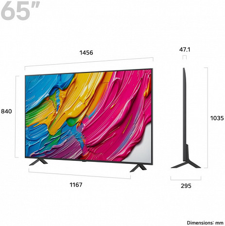 QNED Televizors  65QNED80A6A
