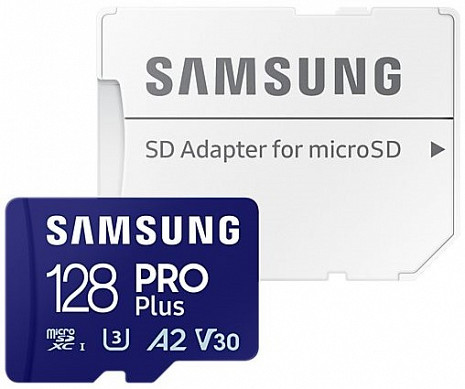 Карта памяти MEMORY MICRO SDXC PRO+ 128GB/W/ADAPT. MB-MD128SA/EU SAMSUNG MB-MD128SA/EU