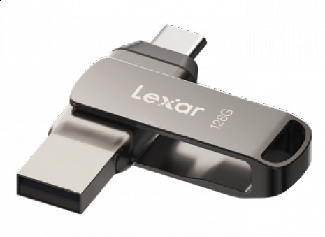 USB zibatmiņa MEMORY DRIVE FLASH USB3.1 128G/D400 LJDD400128G-BNQNG LEXAR LJDD400128G-BNQNG
