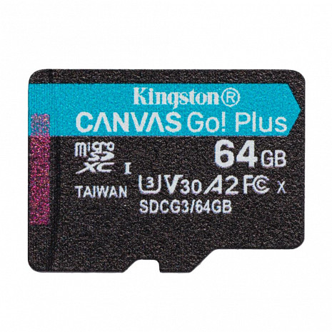 Карта памяти MEMORY MICRO SDXC 64GB UHS-I/SDCG3/64GBSP KINGSTON SDCG3/64GBSP
