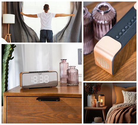 Radio modinātājs ar Bluetooth  AD 1190 Copper