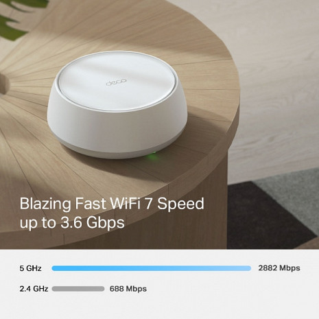 Mājas Wi-Fi tīkla sistēma (Mesh)  DECO BE25(3-PACK)
