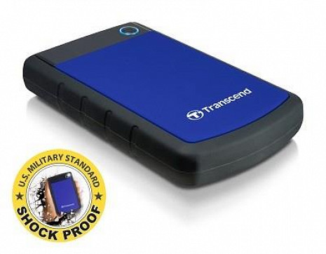 Cietais disks External HDD|TRANSCEND|StoreJet|1TB|USB 3.0|Colour Blue|TS1TSJ25H3B TS1TSJ25H3B