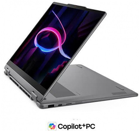 Portatīvais dators Lenovo Yoga 7 2-in-1 14IPH11 Intel | Luna Grey | 14 " | OLED | Touchscreen | WUXGA | 1920 x 1200 pixels | Glossy | Intel Core Ultra 5 | 322 | 16 GB | Soldered LPDDR5X | Solid-state drive capacity 512 GB | Intel Graphics | Windows 11 Home | 802.11be 83TC007QNT