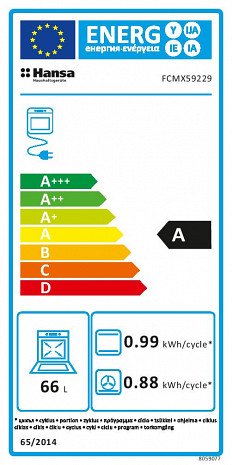 Plīts Integra FCMX59229